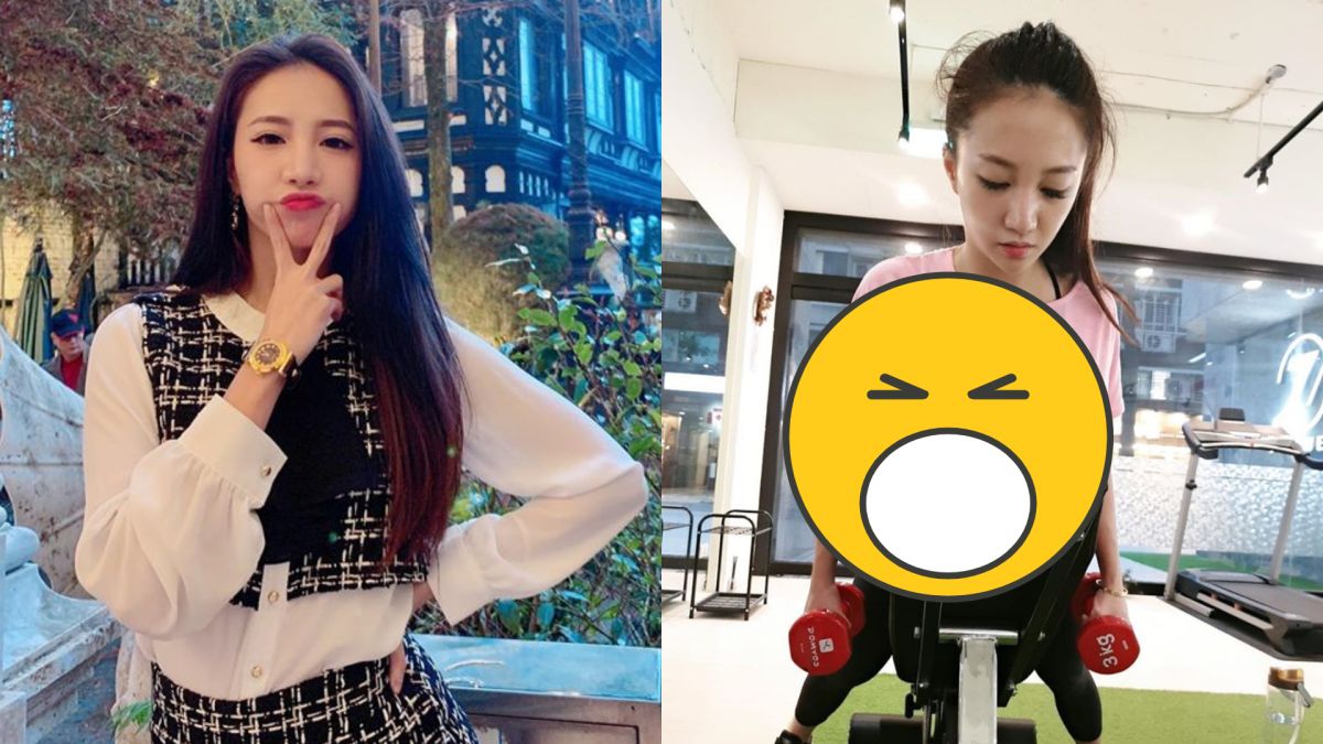 ▲林采緹分享健身照，沒想到網友全「歪樓」。（圖／林采緹臉書）