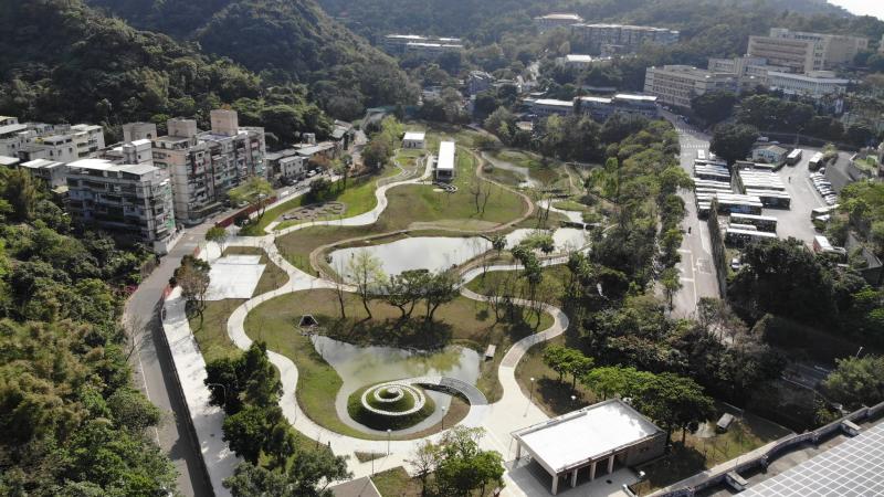 永春陂濕地公園（圖｜翻攝自臺北大縱走）