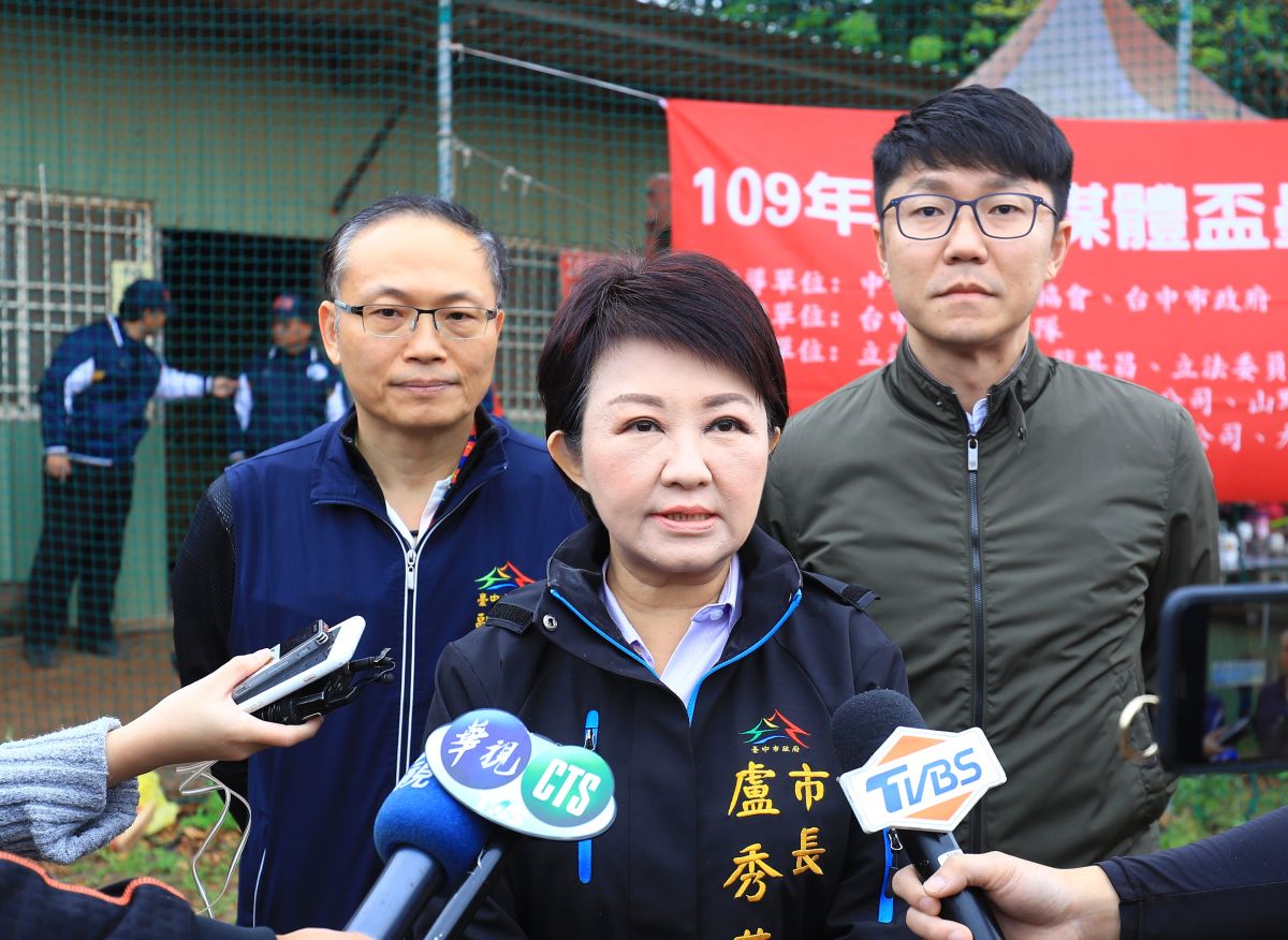 ▲行政院宣布「台中管制生煤自治條例」無效，市長盧秀燕表示，對中部地區空汙改善恐雪上加霜。(圖／柳榮俊攝2020.3.14)