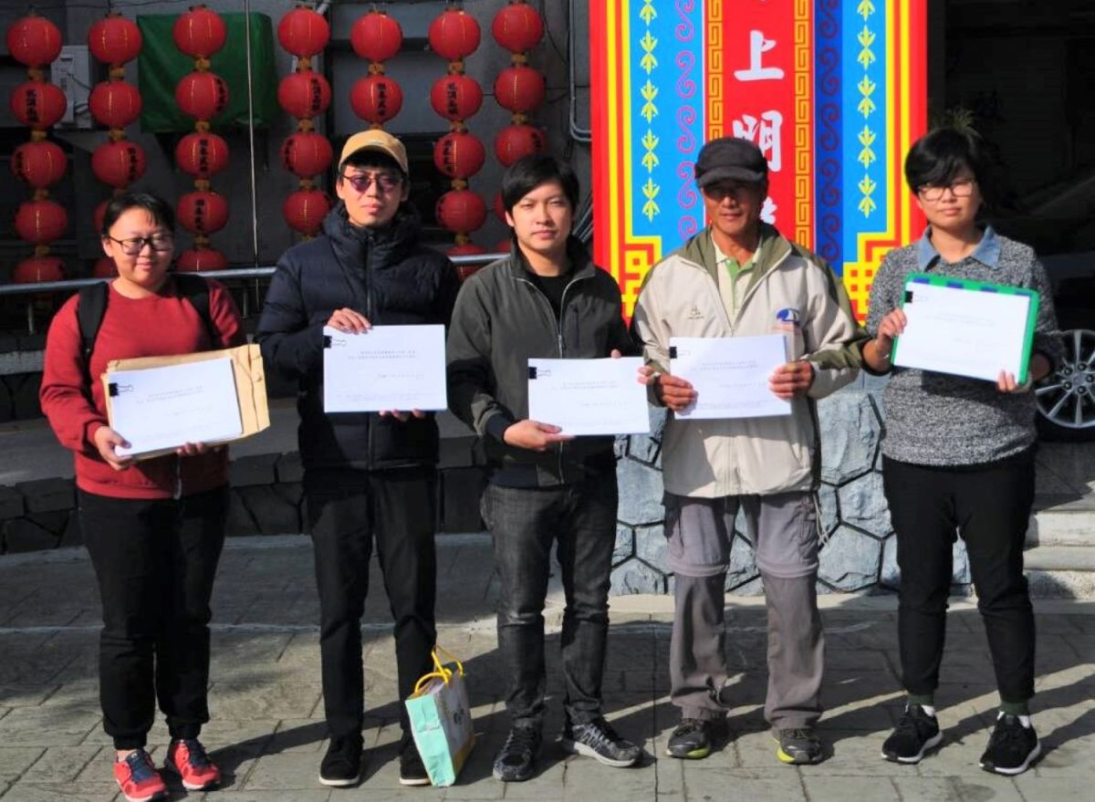 ▲「大倉媽祖信仰文化園區」公投提案，日前海洋公民基金會收到澎湖縣政府的退件公文，基金會已派員將723分連署書取回，並將在下週18日重新整理後再次遞交。（圖／記者張塵攝，2020.03.14）