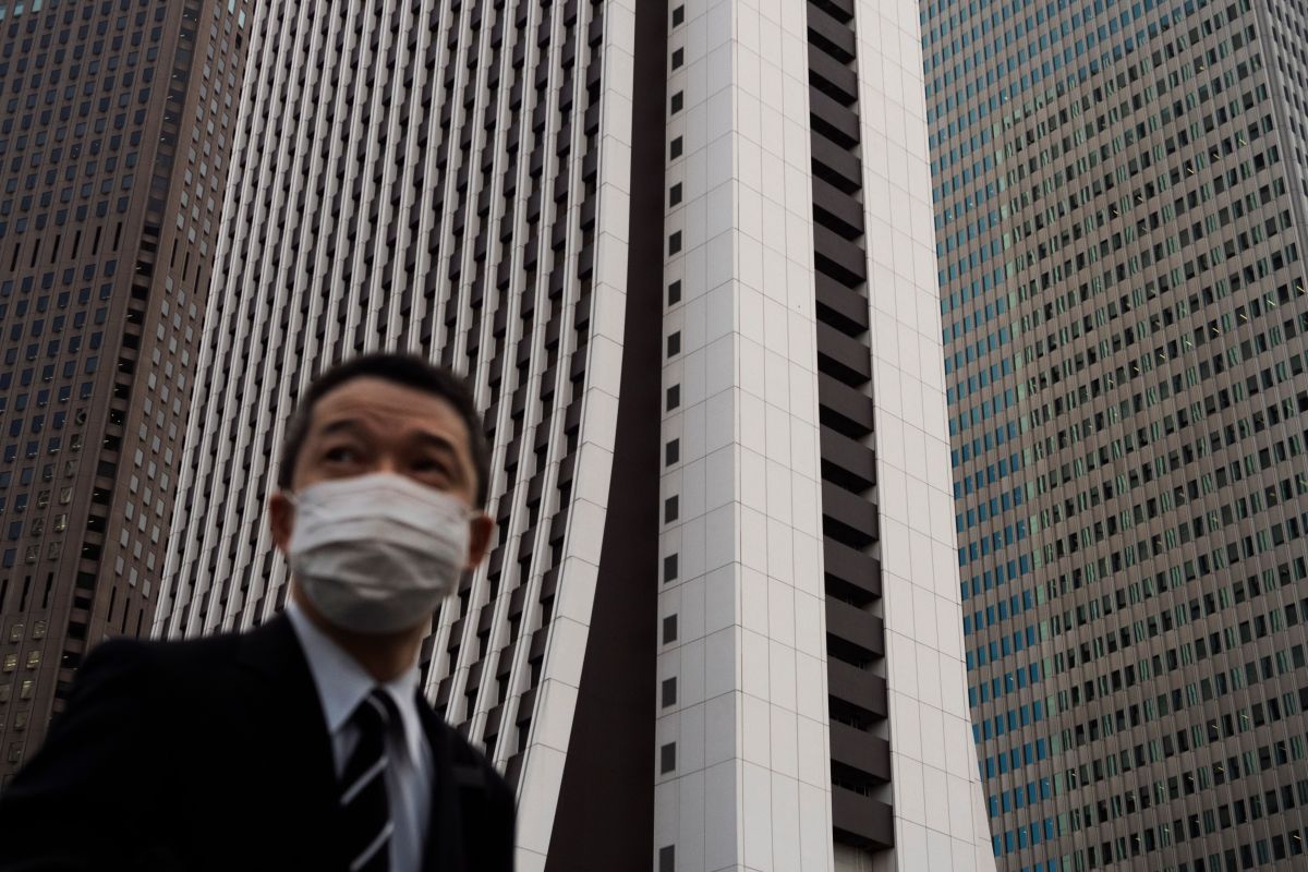 ▲日本口罩持續缺貨。（圖／美聯社／達志影像）