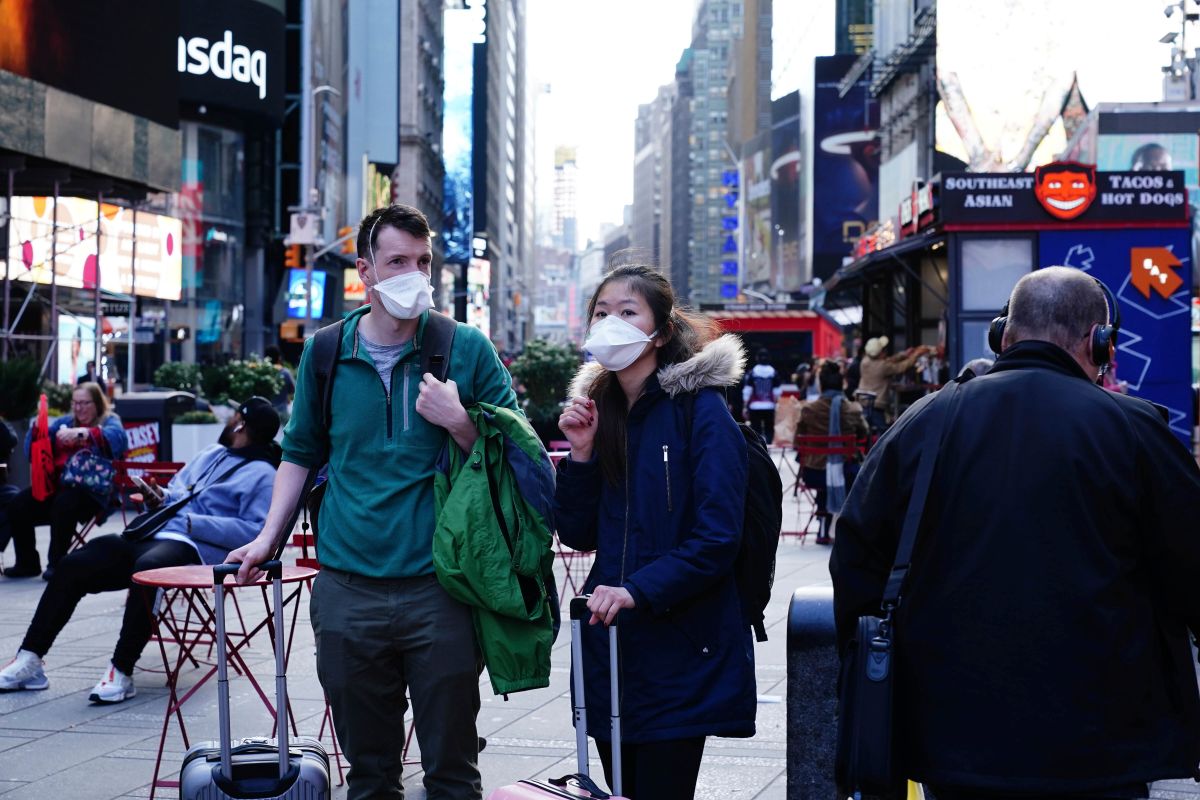 ▲圖為近日紐約街頭。（圖／美聯社／達志影像）