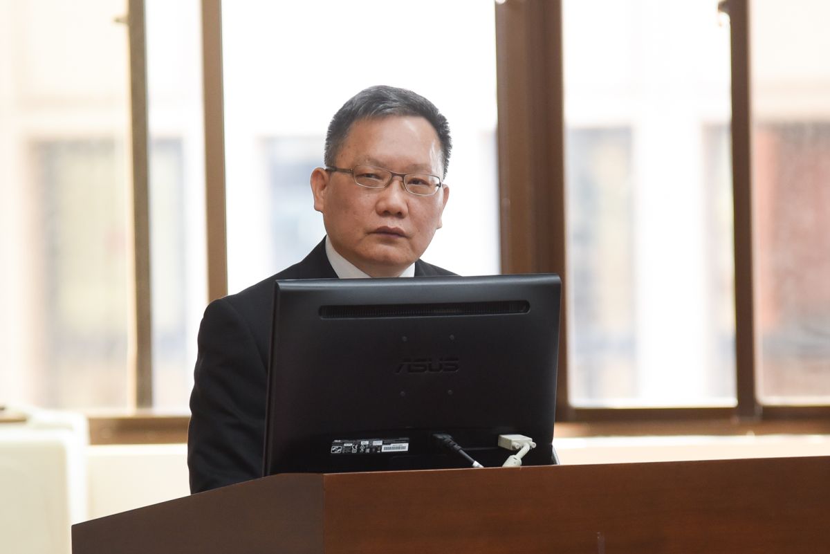 財政部長蘇建榮。（圖／記者陳明安攝，2020.03.16）