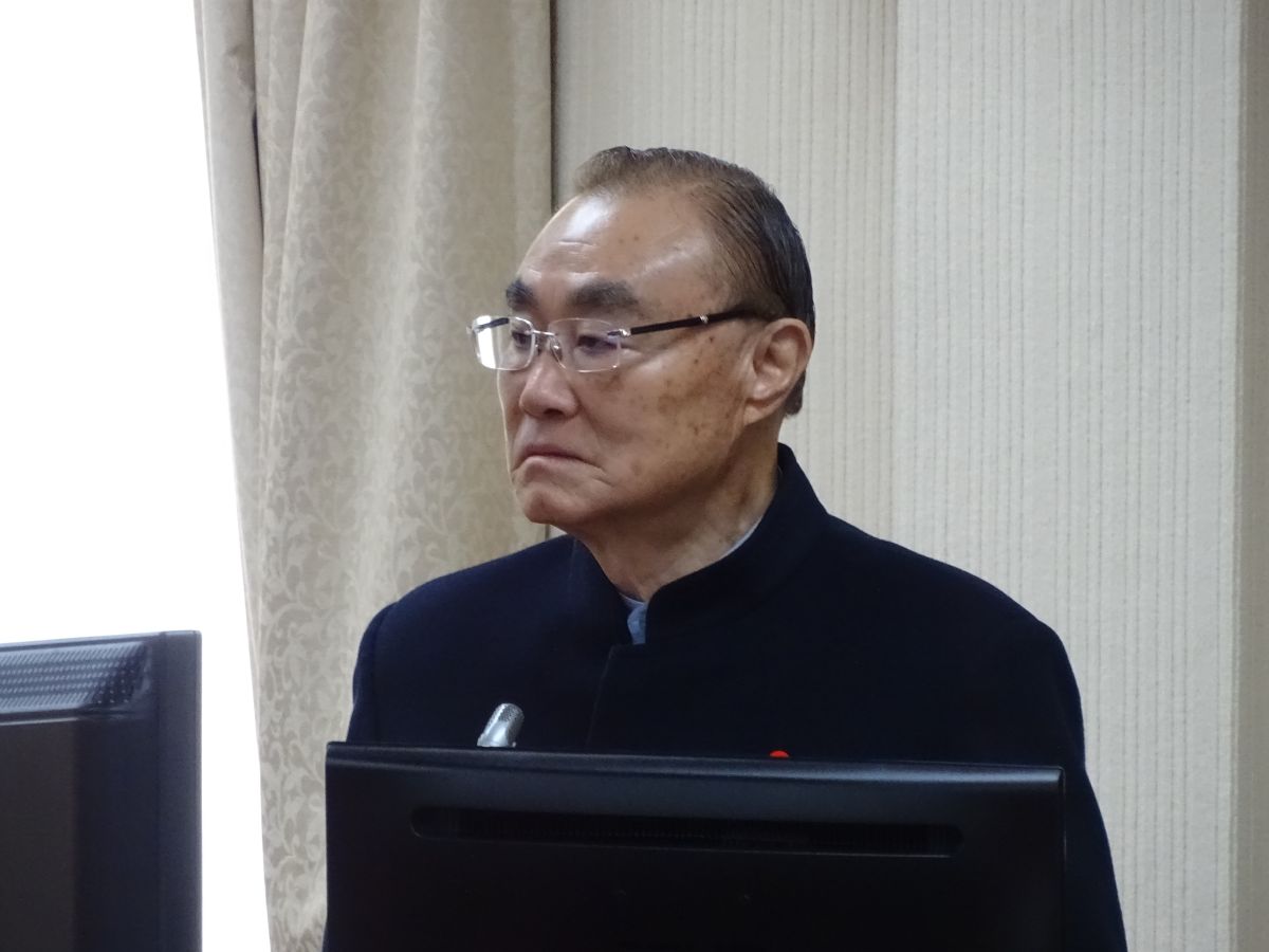 ▲退輔會主委馮世寬。（圖／記者呂炯昌攝, 2020.3.16）