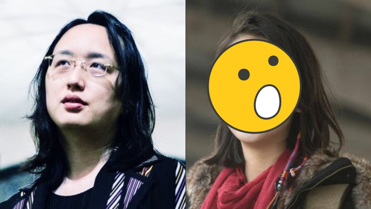 ▲政委唐鳳（左圖）撞臉金馬影后？（圖／唐鳳、半調子文青臉書）