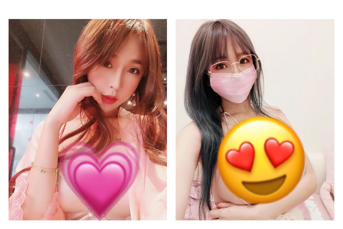 ▲辣台妹為防疫「裸上空曬罩」！粉嫩美胸呼之欲出震驚粉絲。（圖／翻攝自 tngnlo
 IG ）