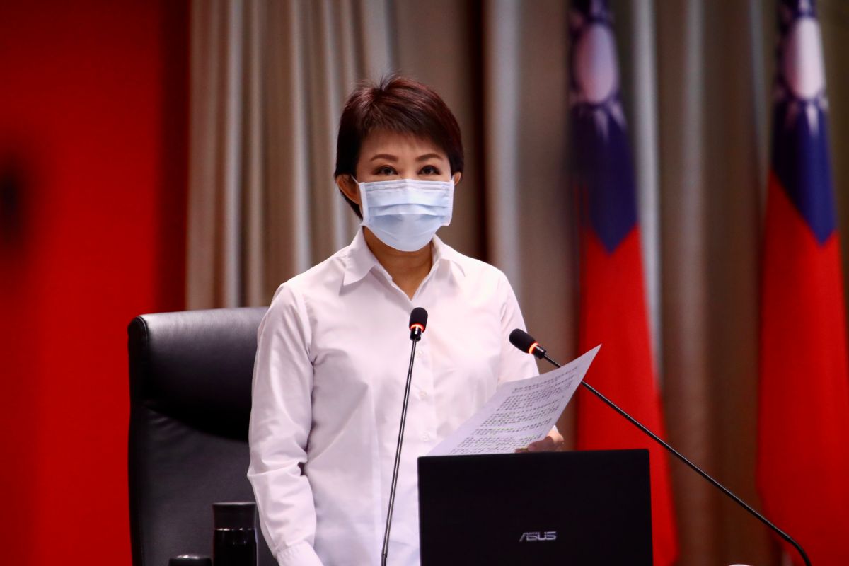 ▲中市管制生煤條例部分無效，市長盧秀燕表達，行政院這種作法是踐踏人民健康。 (圖／柳榮俊翻攝2020.3.17)