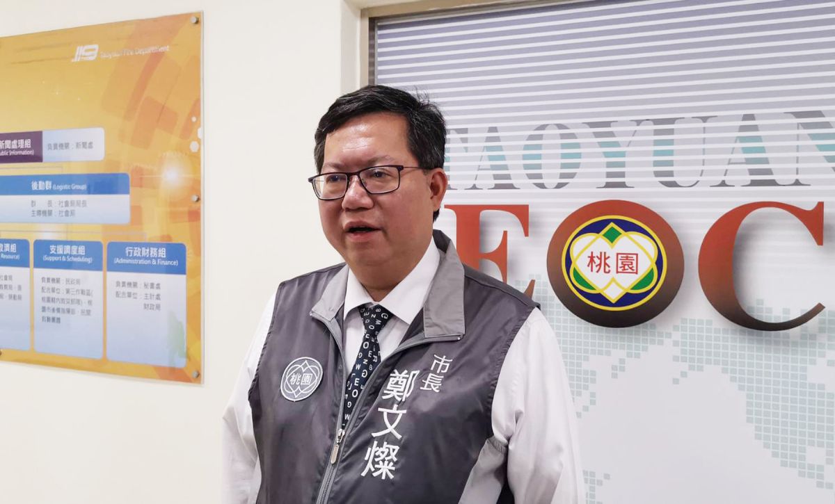 ▲鄭文燦表示，在各殯儀館、公墓和納骨塔設置熱顯像儀，同時呼籲有掃墓需求的民眾能提早完成，避免集中在清明節當天。（圖／記者李春台攝, 2020.03.17）
