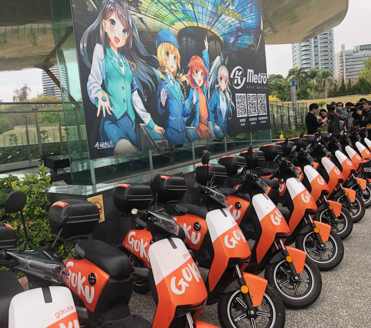 ▲高雄市共享電動自行車業已突破千輛，使多元運輸接駁服務有優質選項。(圖／記者黃守作攝，2020.03.17)