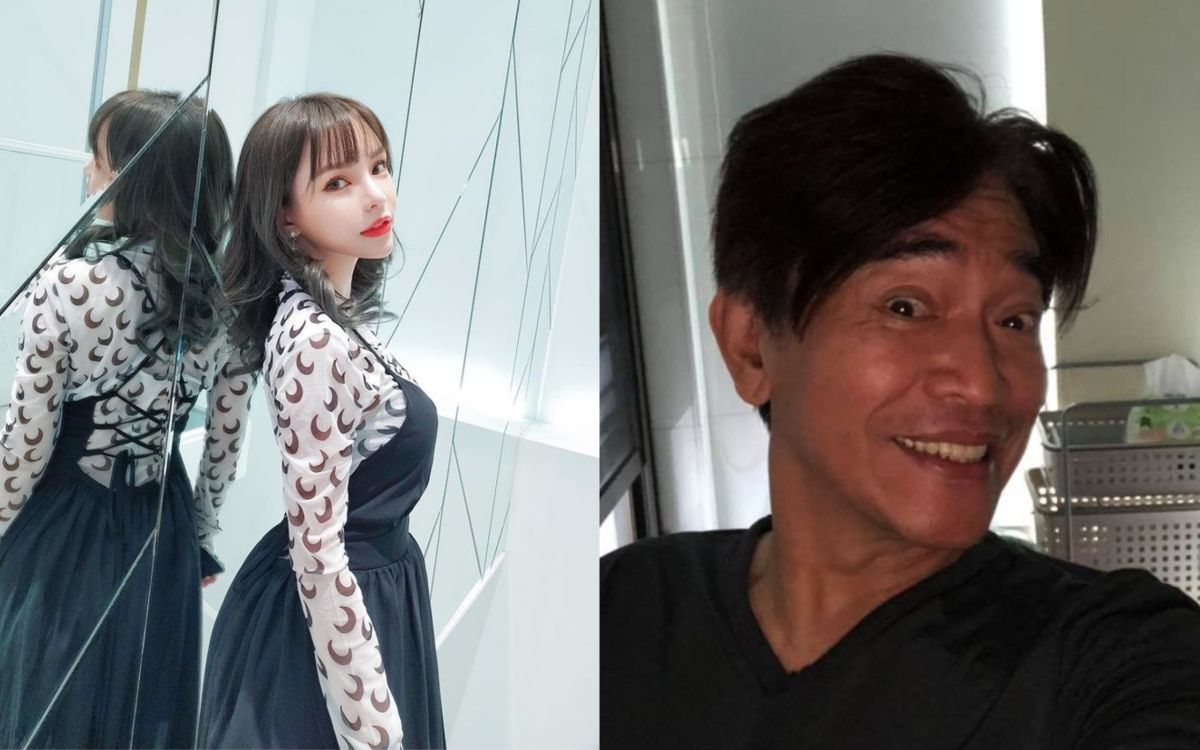 ▲斯亞（左）感謝吳宗憲（右）的提攜。（圖／翻攝陳斯亞、吳宗憲臉書） 