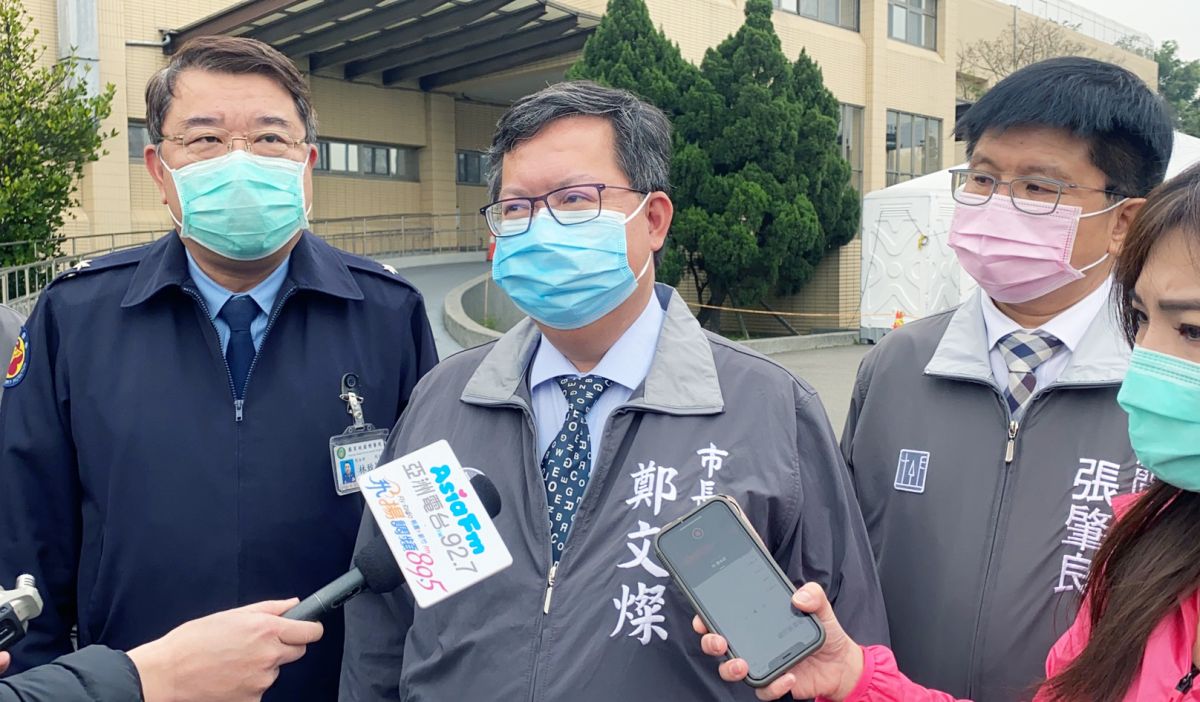 ▲禁止非本國籍人士入境，鄭文燦今受訪表示，中央是為了超前部署，雖然負擔重，但可確保將疫情阻絕於境外。（圖／記者李春台攝, 2020.03.18）