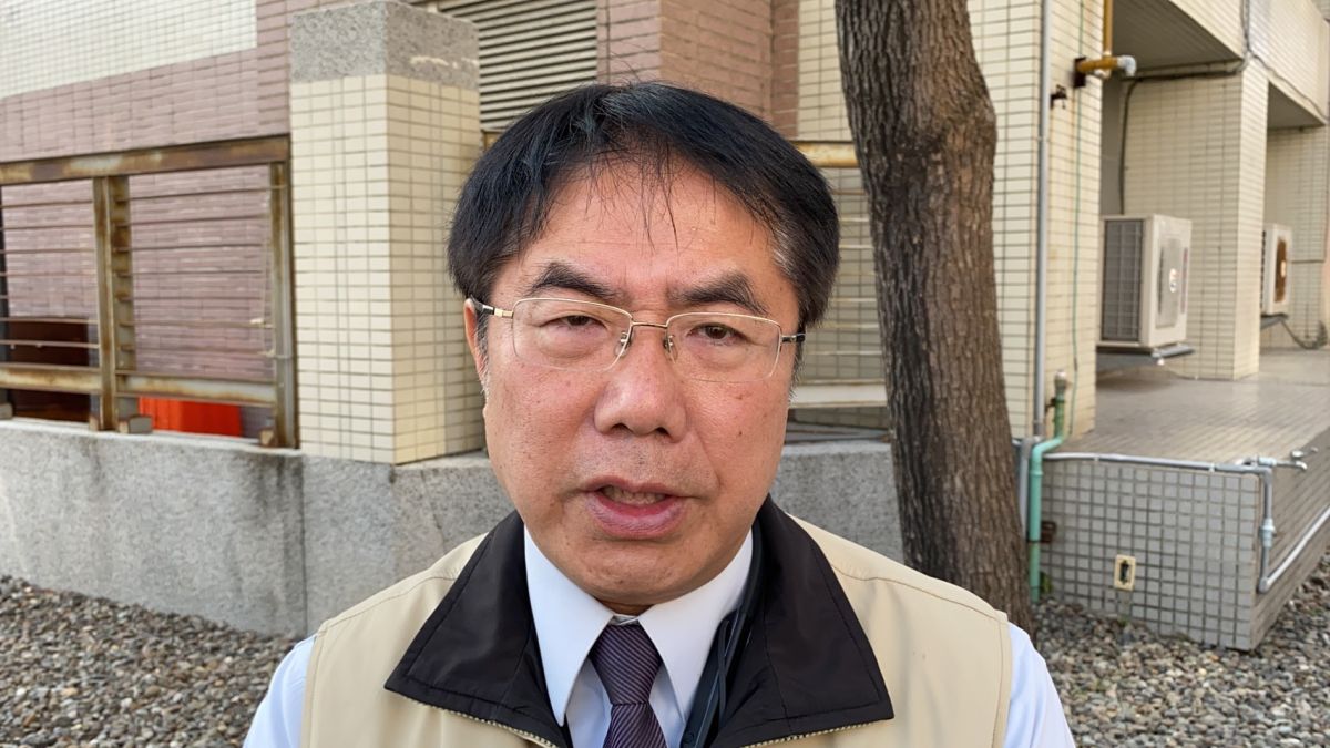 ▲台南市長黃偉哲表示，針對疫情衝擊影響，地方稅是否減稅，將在6、7月間研議。（圖／記者陳聖璋攝，2020.03.18）