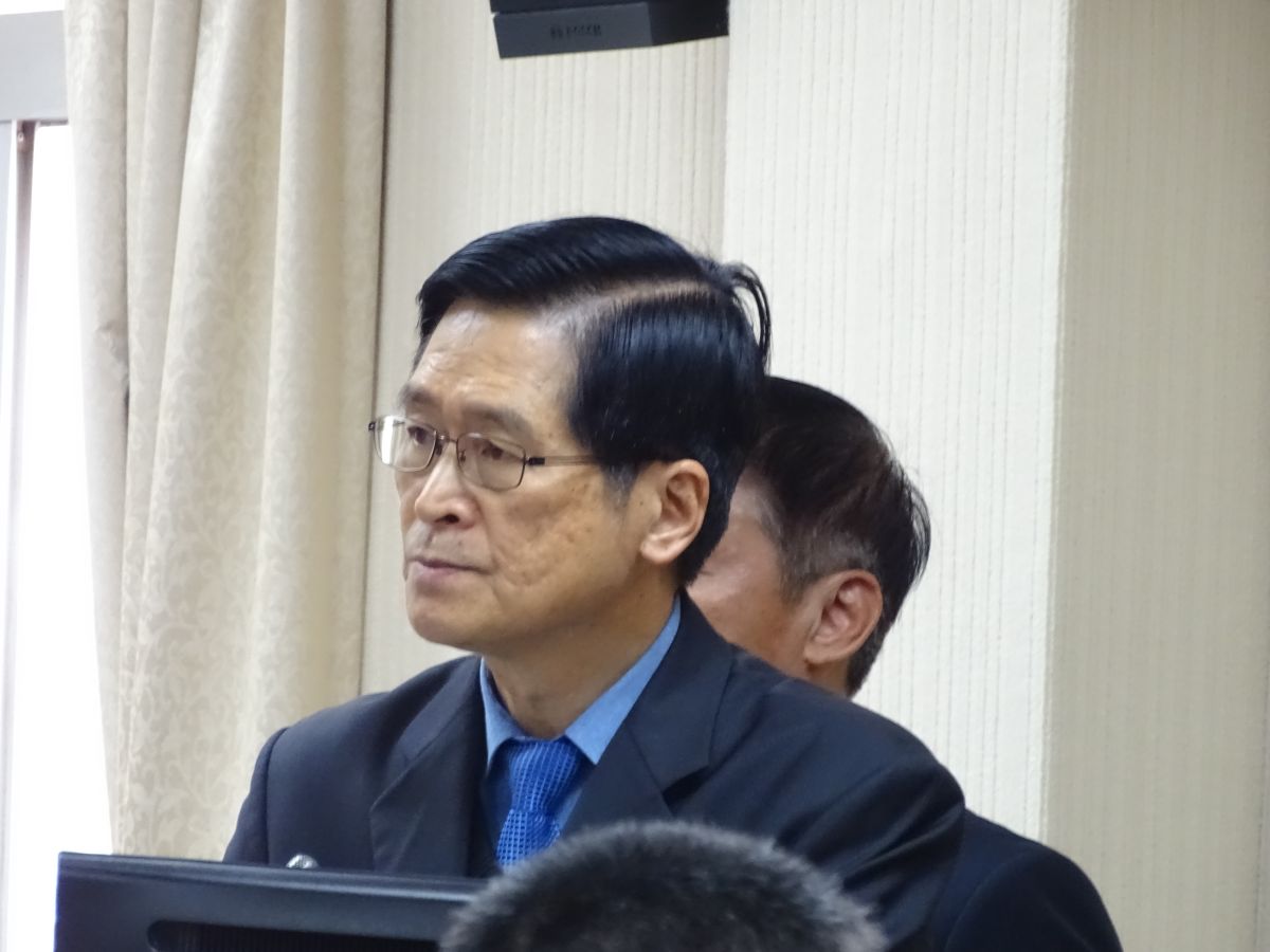 ▲國防部長嚴德發赴立院備詢。（圖／記者呂炯昌攝, 2020.3.19）