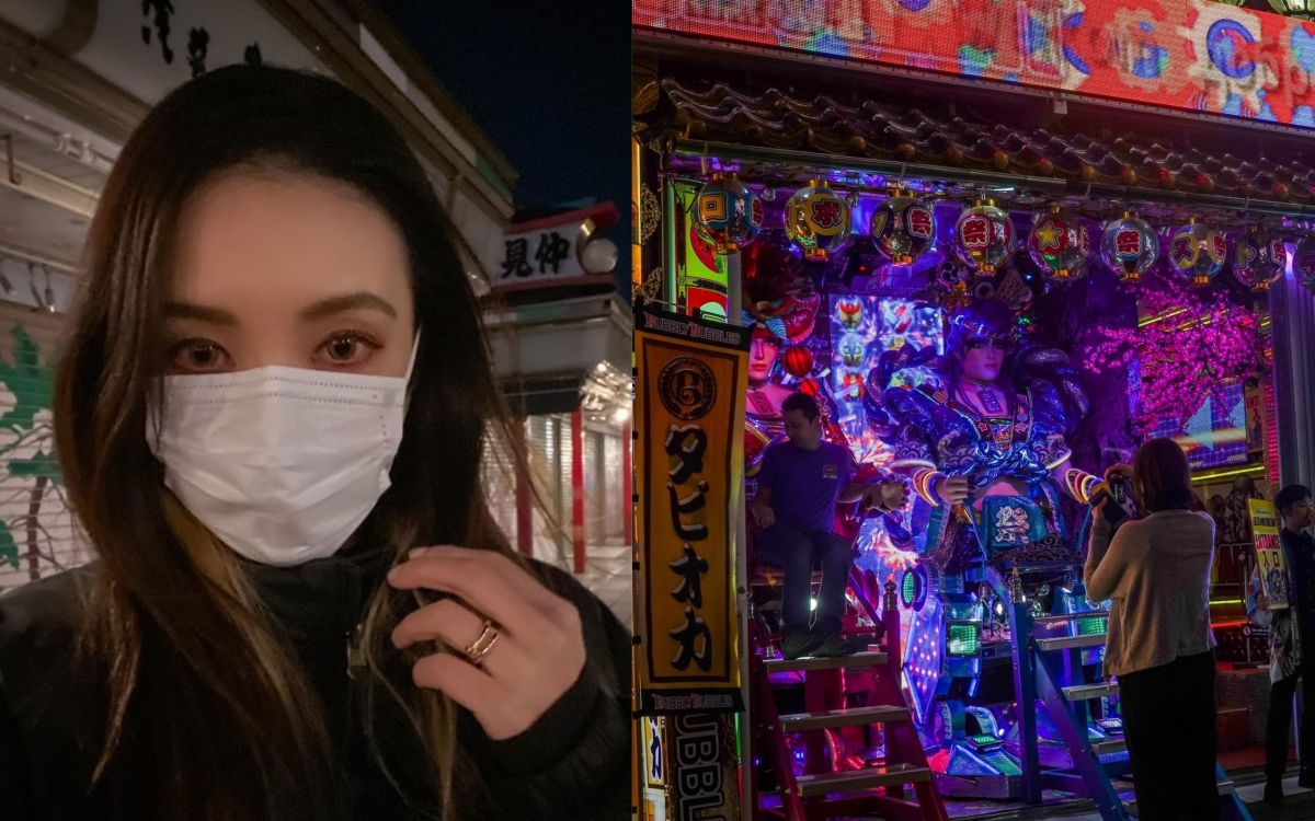 ▲歐陽靖透露日本街上仍能看到歐洲人。（圖／翻攝歐陽靖臉書） 