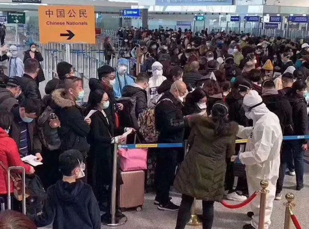 ▲機場爆滿。（圖／翻攝自網路）