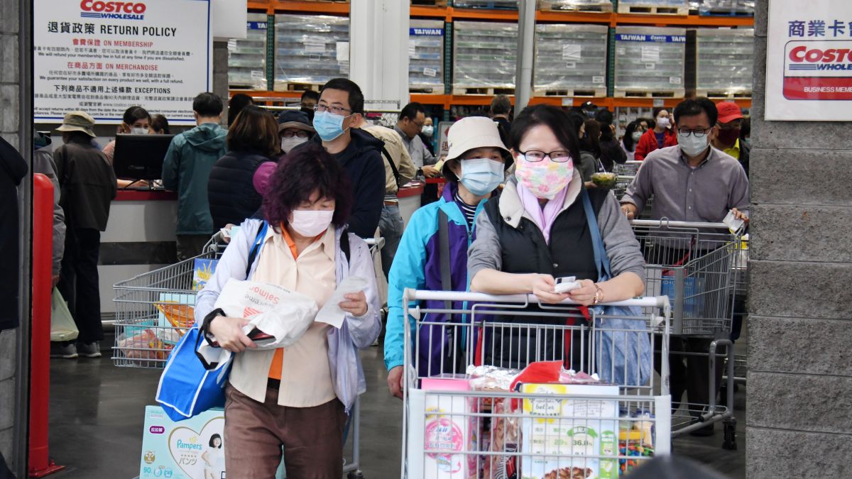 costco 好市多。（圖／記者林調遜攝，2020.03.19）