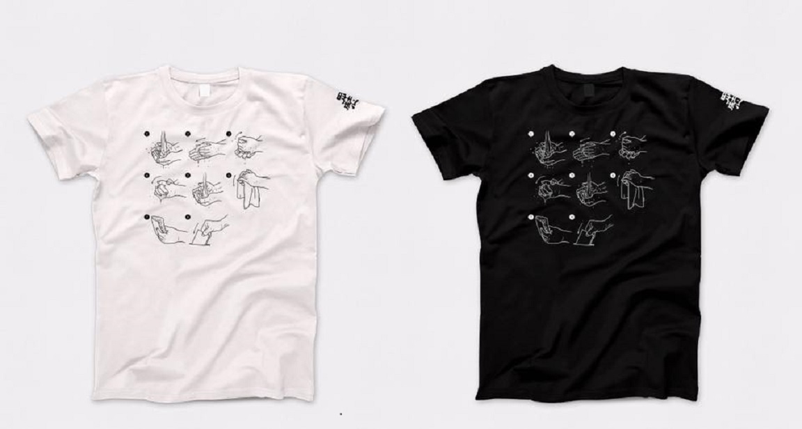 陳時中的兒子陳彥安設計罷韓T。 (圖/翻攝WeCare高雄臉書)