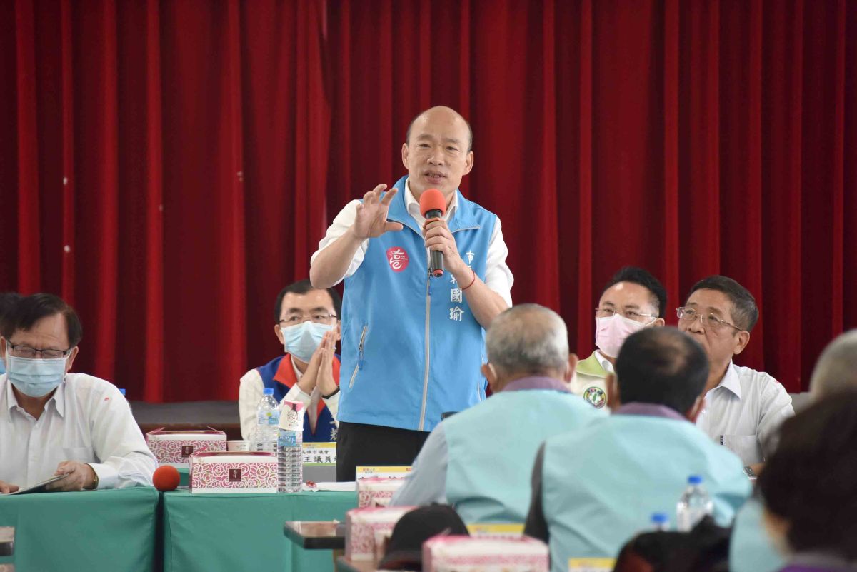 高雄市長韓國瑜面臨罷免危機。 (圖/高雄市府提供)