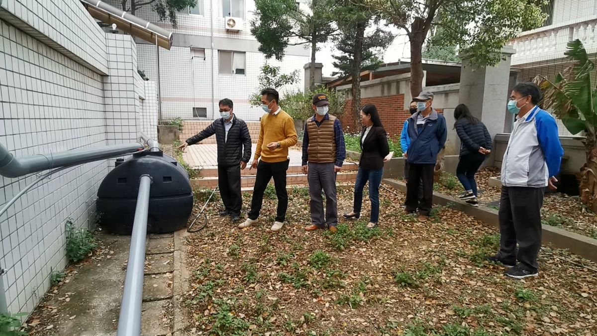 ▲金門「民眾定點居家檢疫安置處」污水排放符合環保標準。（圖／蔡若喬攝, 2020.03.20）