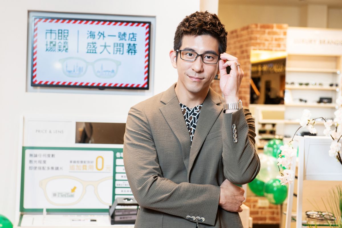 ▲修杰楷出席眼鏡品牌活動。（圖 / 眼鏡市場提供）