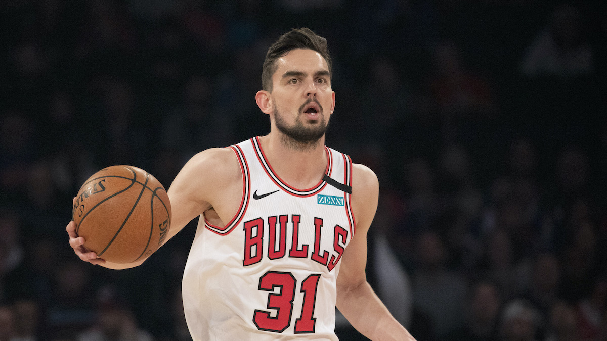 公牛隊Tomas Satoransky（圖／美聯社／達志影像）