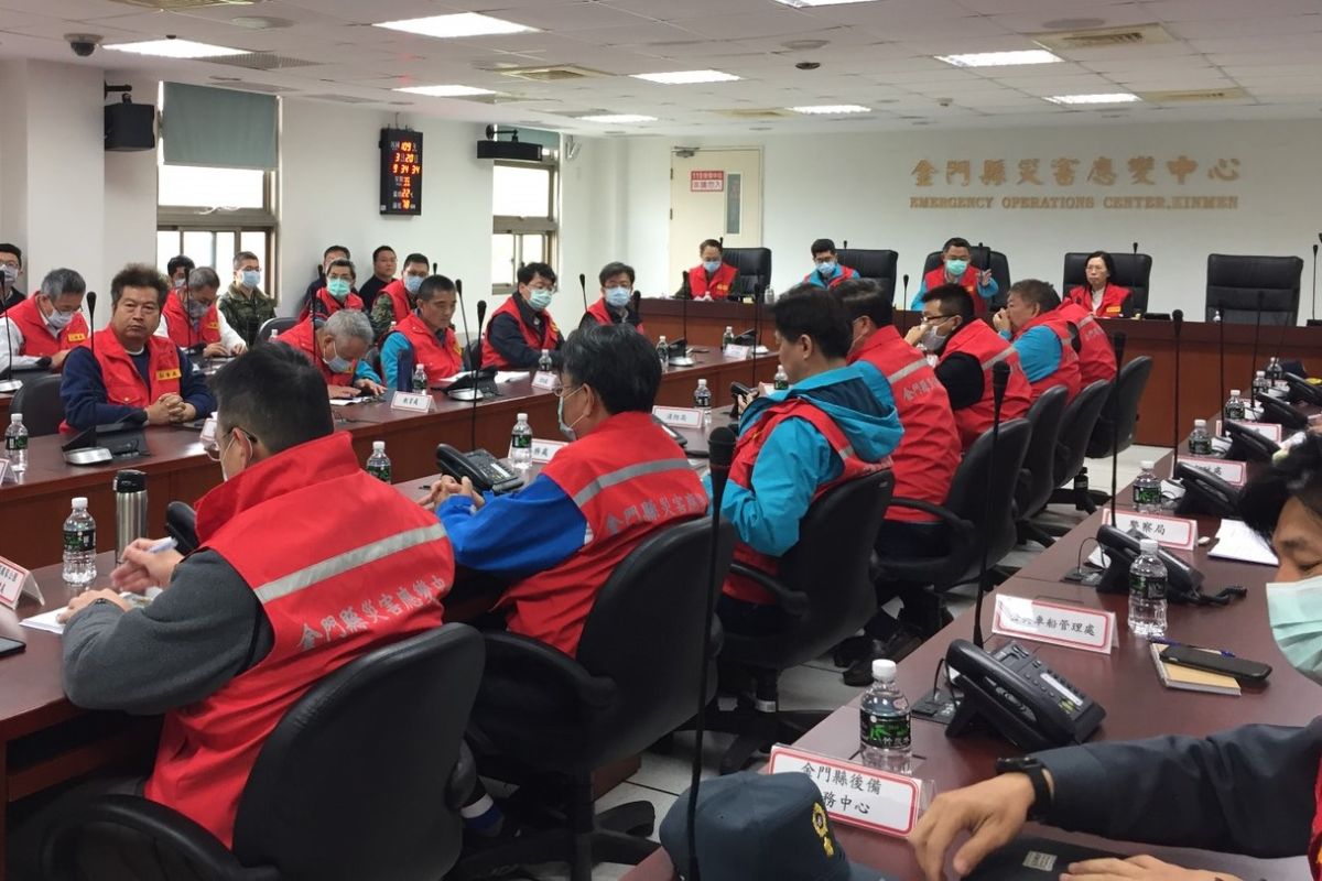 ▲金門疫情指揮中心今日宣達重要決議。（圖／金門縣政府提供）