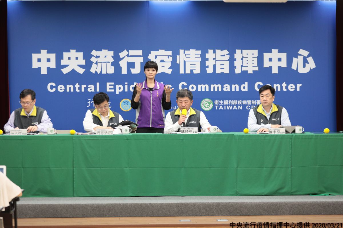 ▲中央流行疫情指揮中心召開記者會，說明武漢肺炎疫情最新狀況。（圖／中央流行疫情指揮中心提供）