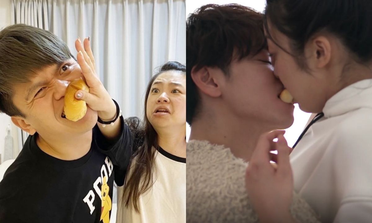 ▲蔡阿嘎再學《戀愛可以持續到天長地久》橋段。（圖／Twitter、蔡阿嘎IG）
