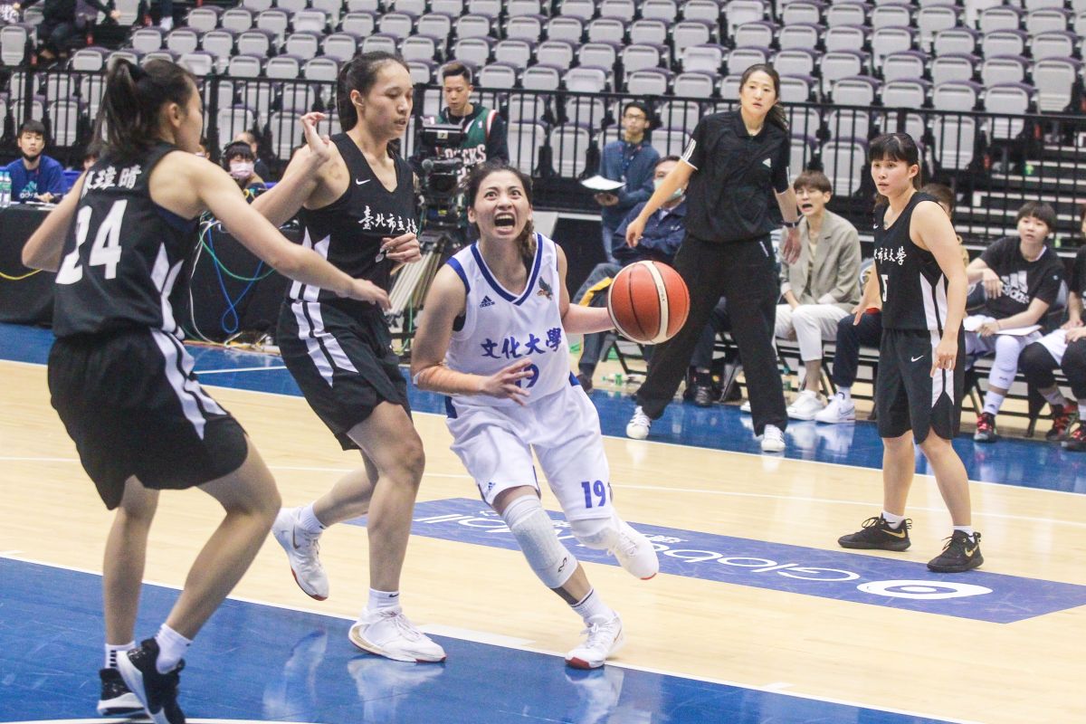 ▲ UBA四強賽女子組 文化大學 VS. 北市大學。文化大學	徐玉蓮。（圖／記者葉政勳攝 , 2020.03.21）