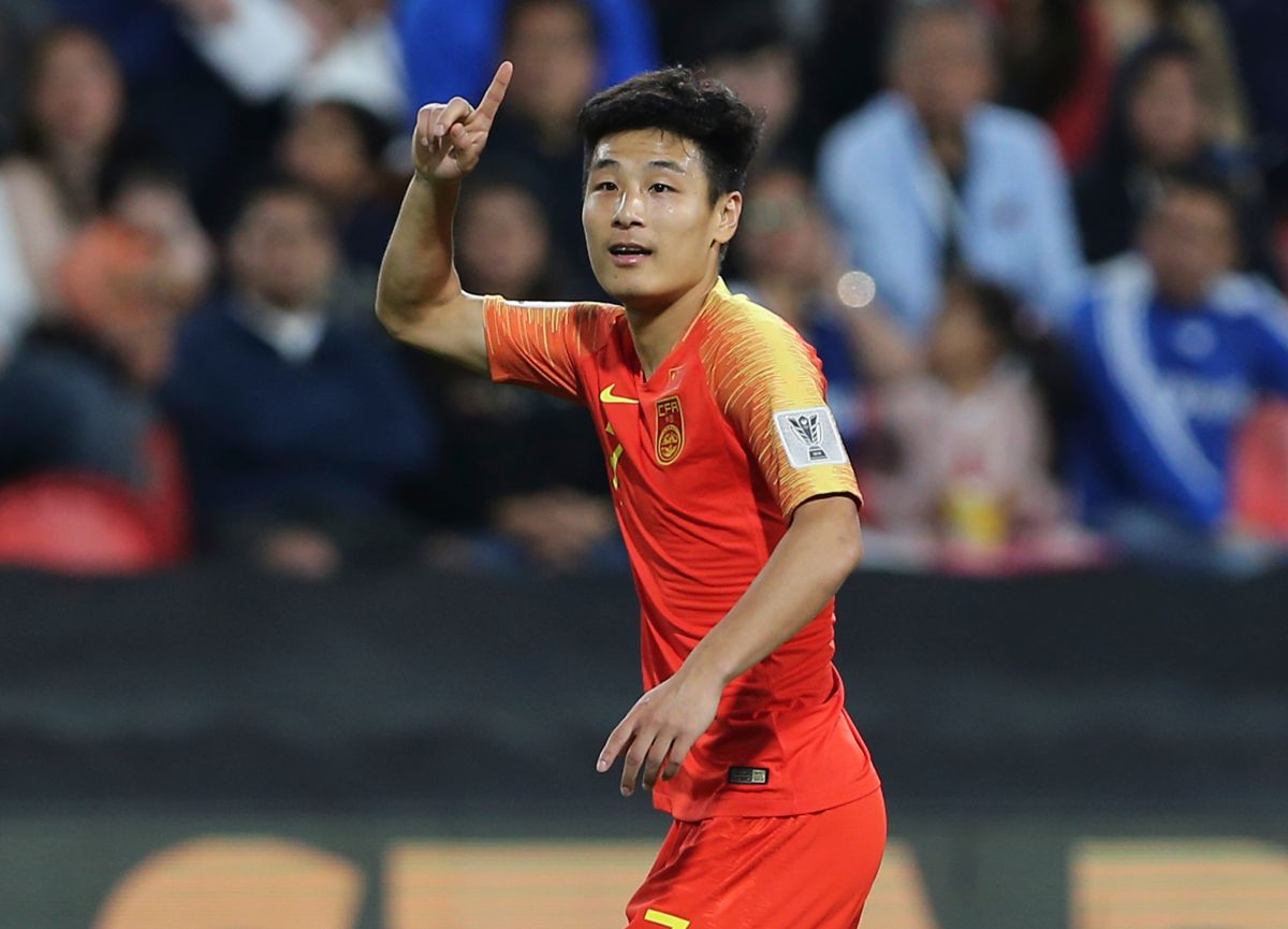 中國大陸國腳武磊。（圖／美聯社／達志影像）