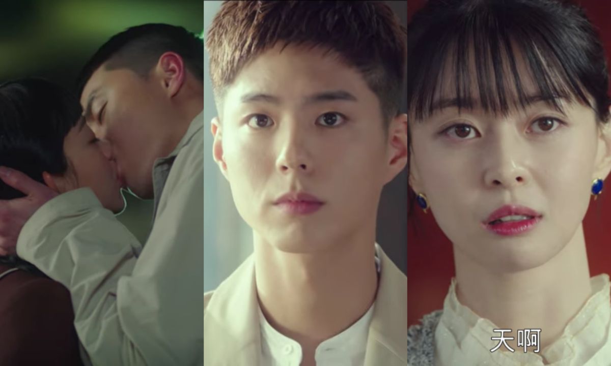 ▲世路跟以瑞結局狂親；朴寶劍出現讓秀雅震驚。（圖／Netflix）