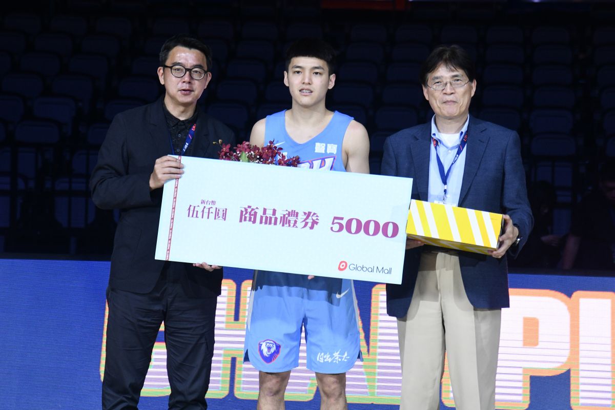 ▲108學年度UBA冠軍戰，健行科大林俊吉拿下總冠軍賽MVP。（圖／記者林柏年攝 , 2020.03.22）