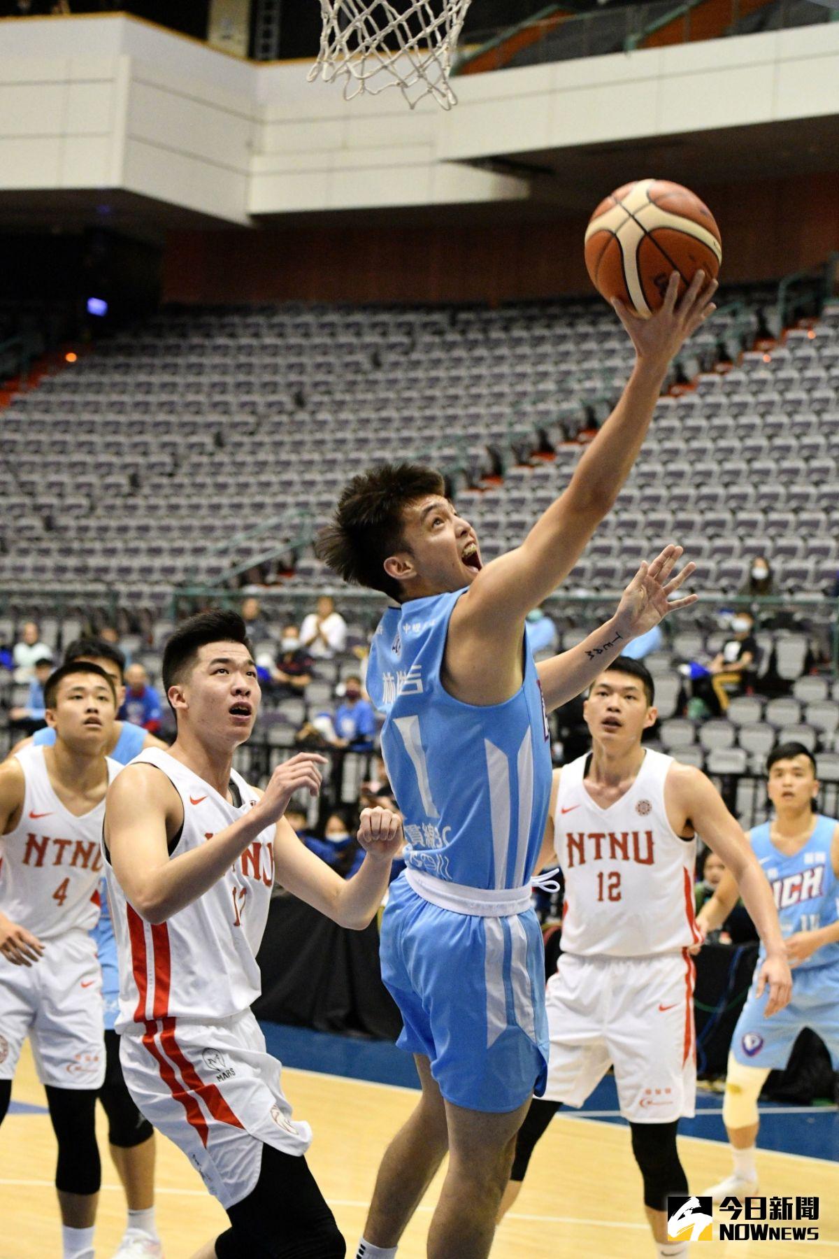 ▲108學年度UBA冠軍戰，健行科大林俊吉。（圖／記者林柏年攝 , 2020.03.22）