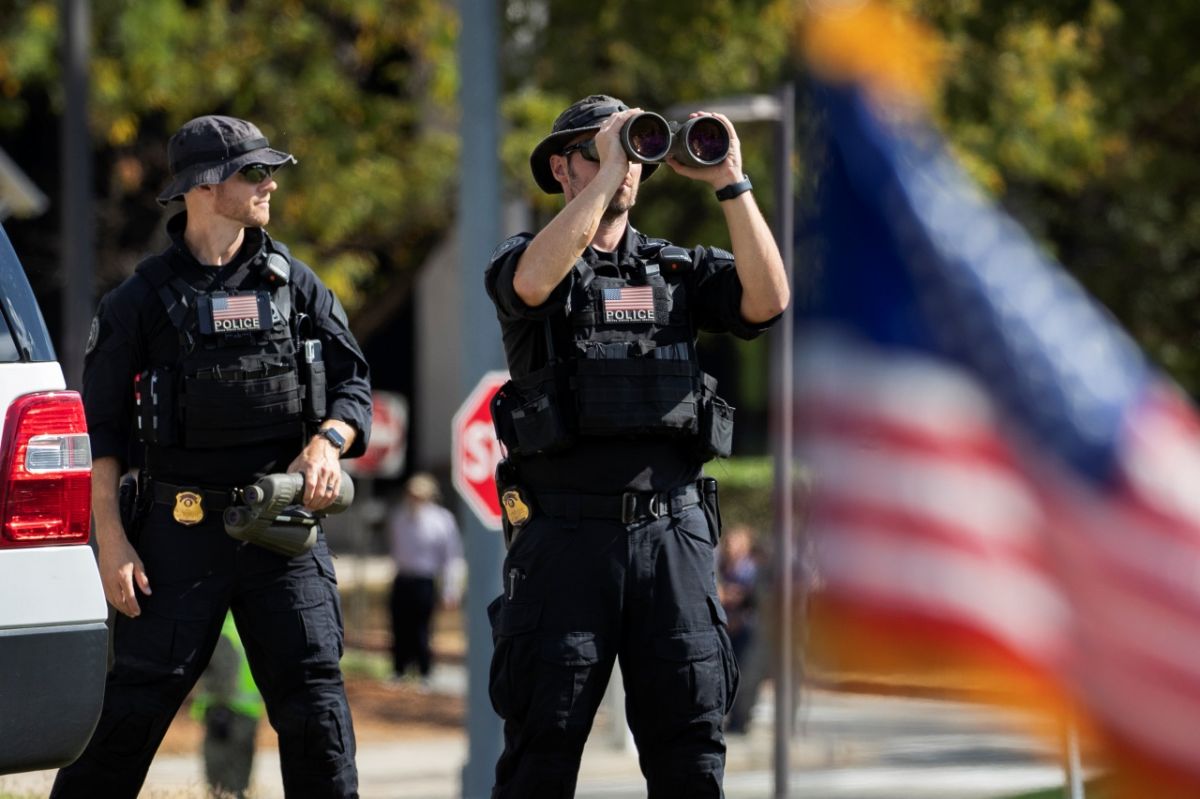 ▲美國特勤局驚傳有職員確診。示意圖非本人。（圖／美聯社／達志影像）
