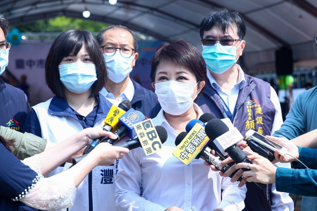 ▲市長盧秀燕表示，台中市居家隔離與檢疫的人數暴增到，防疫需求與壓力倍增，全面加強防疫工作，三大措施。 (圖／柳榮俊攝2020.3.23)