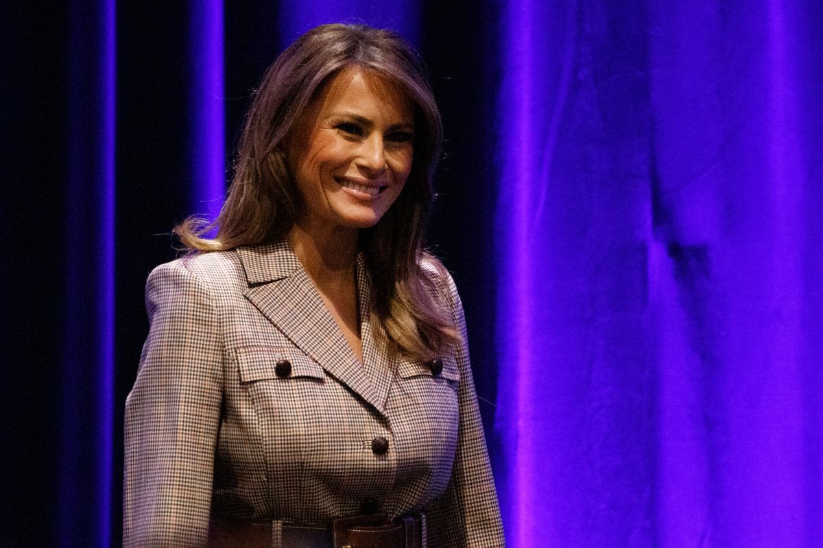 ▲美國第一夫人梅蘭妮亞‧川普。（圖／美聯社／達志影像）