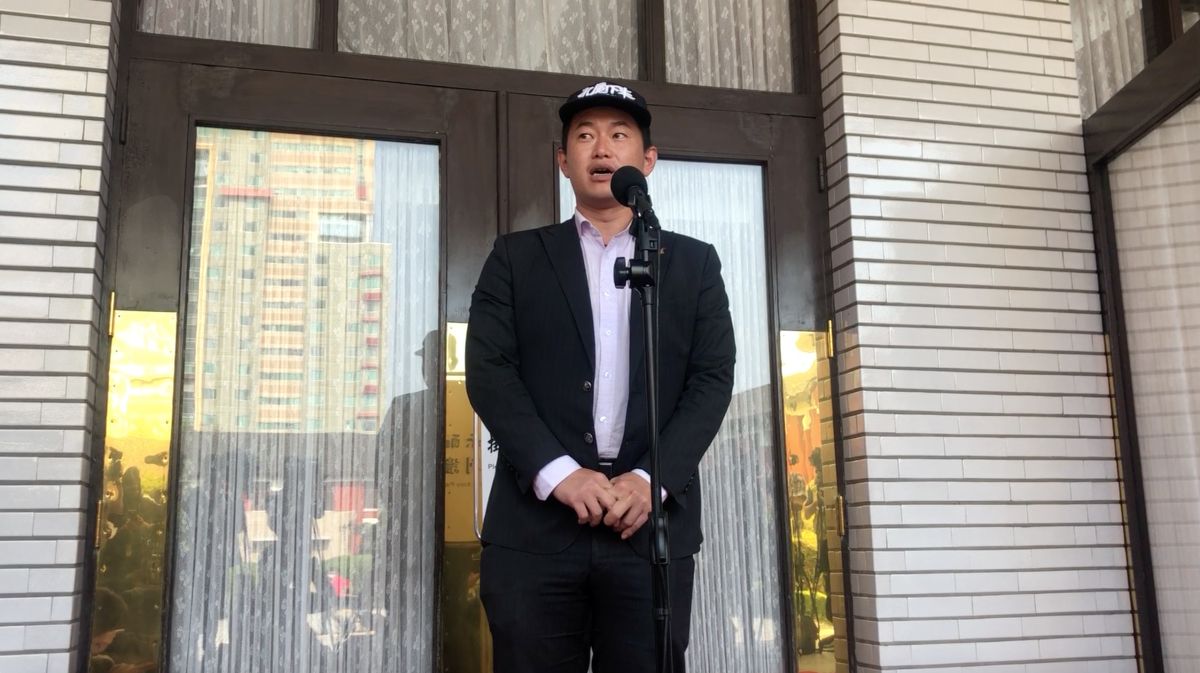 ▲陳柏惟認為，台灣之所以難以重返世界衛生大會，是因為台灣在國際上並非國家，而是台北及其周邊地區。（圖／記者劉育辰攝 2020.03.24）