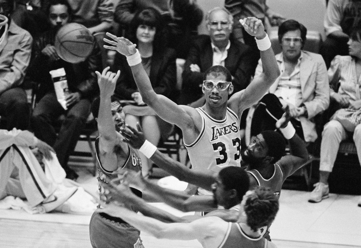 湖人傳奇球星Kareem Abdul-Jabbar （圖／美聯社／達志影像）