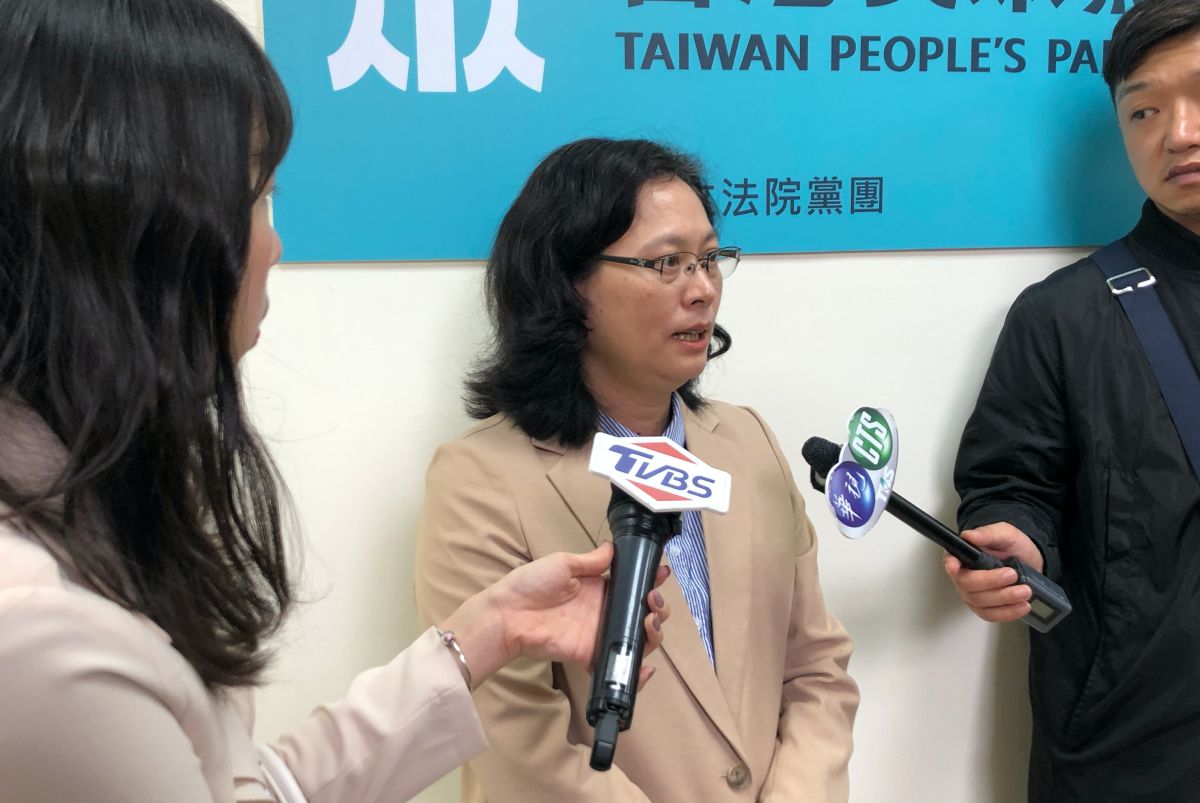 ▲前勞動局長、台灣民眾黨立委賴香伶。（圖／記者丁上程攝, 2020.3.24）