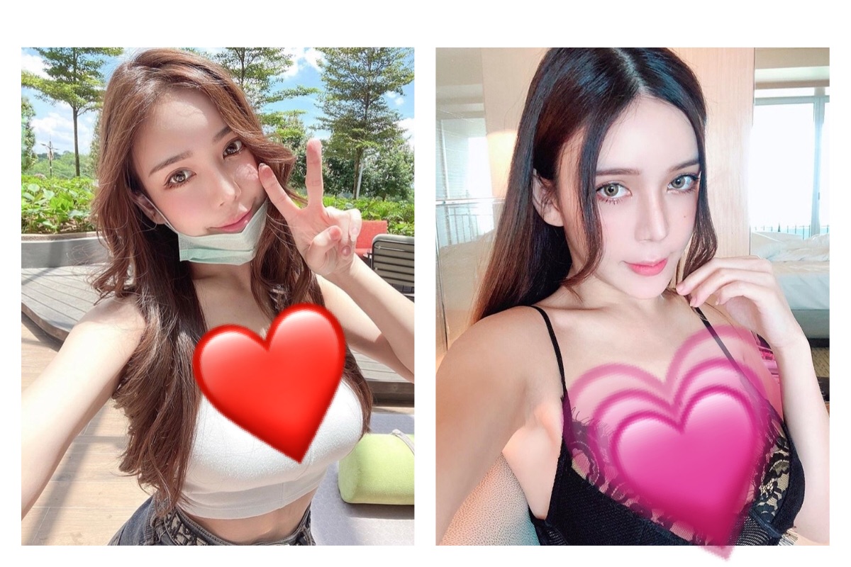 ▲辣妹籲「要戴口罩」配美酥胸， 1.3 萬粉視線全歪：太誘人。（圖／翻攝自 amandaseet IG ）