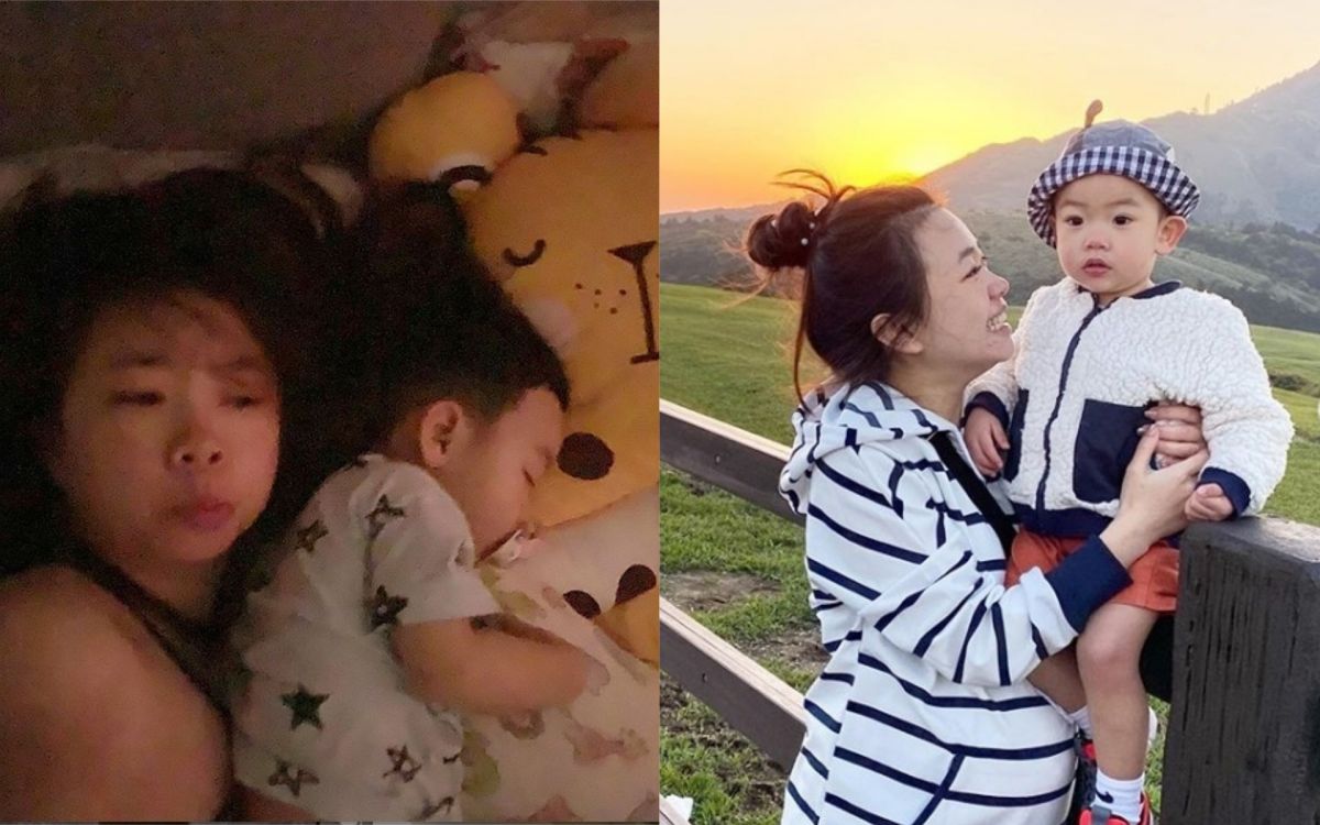 ▲二伯（左）和蔡桃貴（右）母女倆感情要好。（圖／翻攝二伯 IG） 