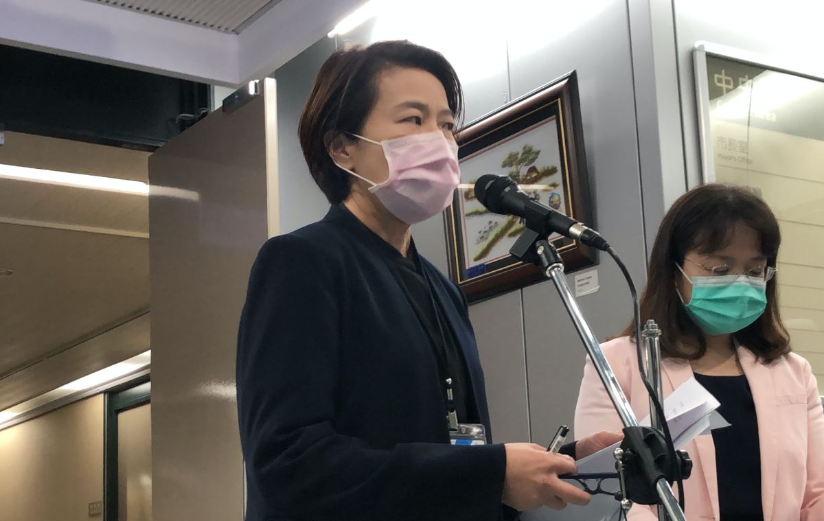 ▲台北市副市長黃珊珊。（圖／記者丁上程攝, 2020.3.25）