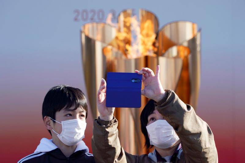國際奧林匹克委員會（IOC）宣布因2019 新型冠狀病毒（ COVID-19 ）疫情影響，經與日本政府討論後決定今年 7 月東京奧運延期，最遲在 2021 年夏天前舉行，2020 年東奧名稱保留。（圖／美聯社／達志影像）