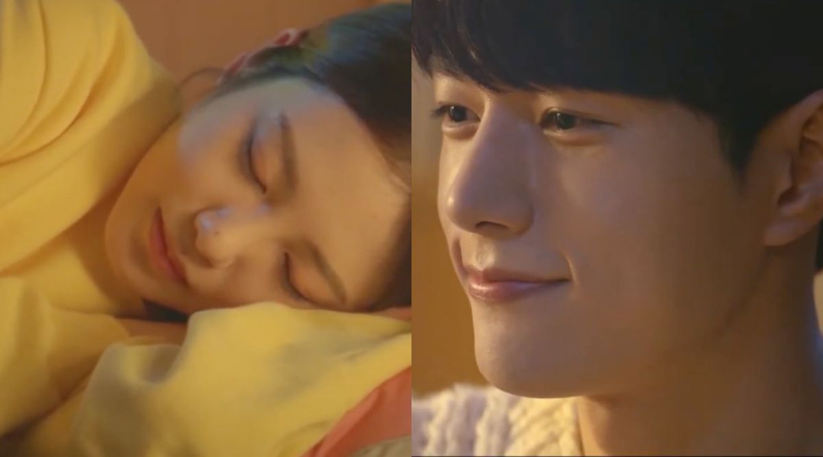 ▲金明洙劇中由貓變男孩，跟辛睿恩同住。（圖／愛奇藝台灣站）