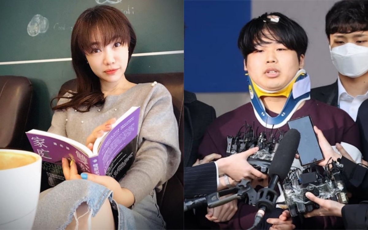 ▲蕭彤雯（左）痛批N號房事件主嫌趙主彬（右）。（圖／翻攝蕭彤雯臉書、hankyung） 