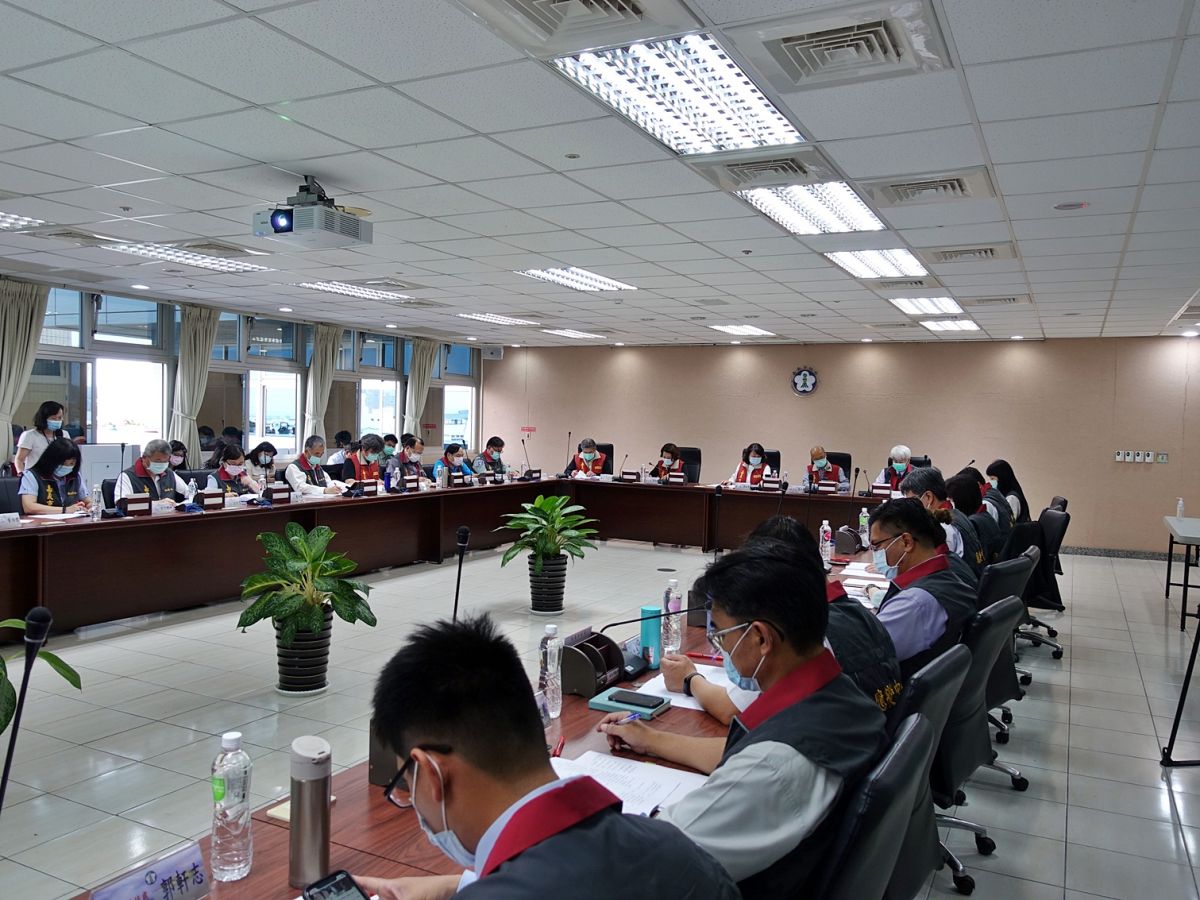 ▲嘉義市政府召開防疫工作會議。（圖／嘉義市政府提供）
