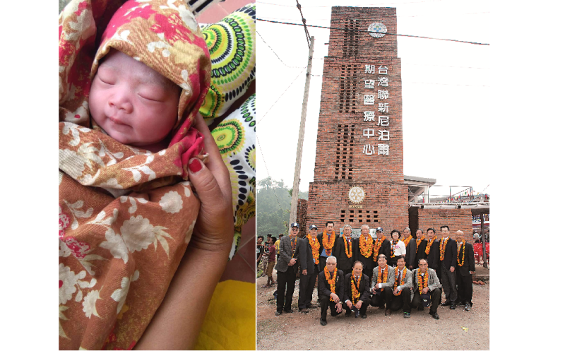▲四月中旬，第二位由尼泊爾當地醫療人員接生的「聯新寶寶」誕生，見證喬哥地醫療醫大邁進（圖／資料照片）