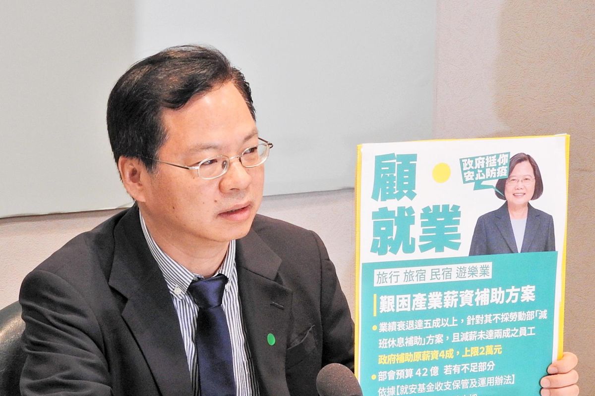 行政院政務委員龔明鑫。( 圖 / 記者陳弘志攝 )