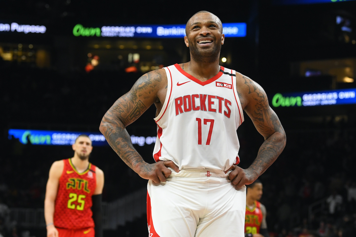 ▲火箭隊球星PJ Tucker（圖／美聯社／達志影像）