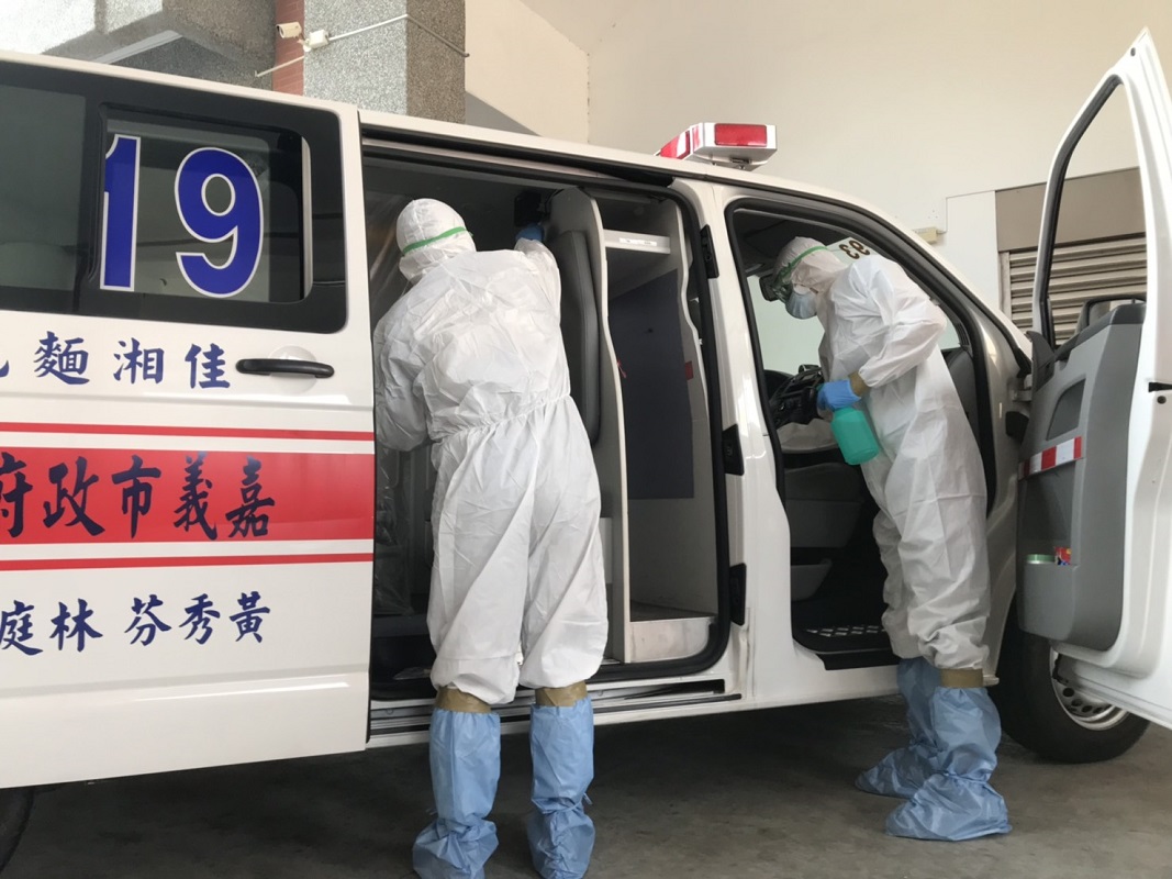 ▲網友分享分隊同仁在疫情期間，配合政府防疫做的種種努力。（圖／記者陳惲朋翻攝）